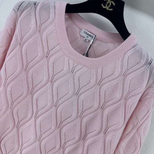 Replica Chanel Sweaters Long Sleeved For Women #1251668 $80.00 USD for Wholesale