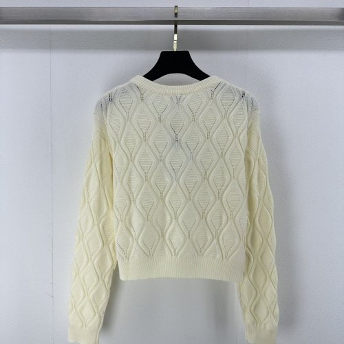 Replica Chanel Sweaters Long Sleeved For Women #1251669 $80.00 USD for Wholesale