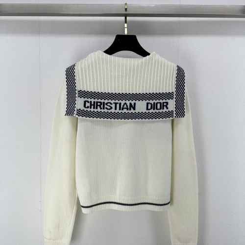 Replica Christian Dior Sweaters Long Sleeved For Women #1251691 $100.00 USD for Wholesale