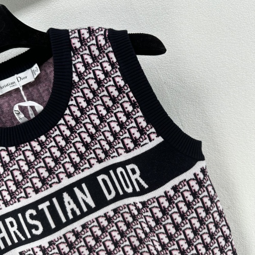 Replica Christian Dior Sweaters Sleeveless For Women #1251697 $80.00 USD for Wholesale