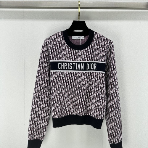 Christian Dior Sweaters Long Sleeved For Women #1251702 $96.00 USD, Wholesale Replica Christian Dior Sweaters