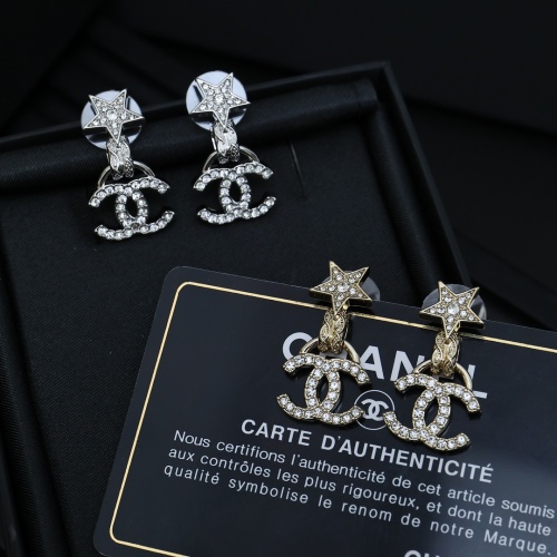 Replica Chanel Earrings For Women #1251705 $29.00 USD for Wholesale