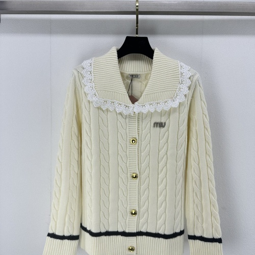 MIU MIU Sweater Long Sleeved For Women #1251707 $108.00 USD, Wholesale Replica MIU MIU Sweater