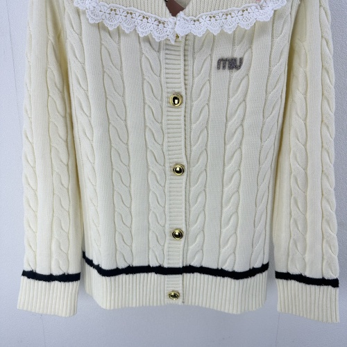 Replica MIU MIU Sweater Long Sleeved For Women #1251707 $108.00 USD for Wholesale