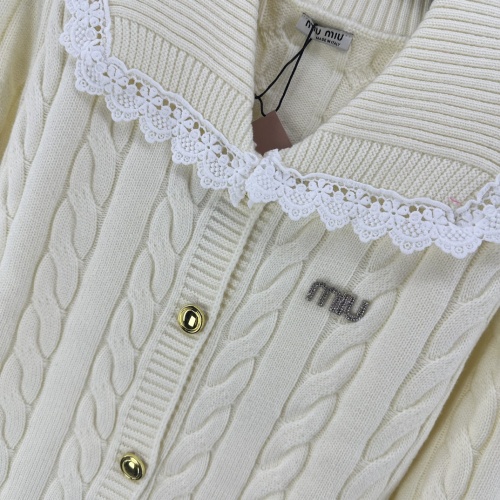 Replica MIU MIU Sweater Long Sleeved For Women #1251707 $108.00 USD for Wholesale