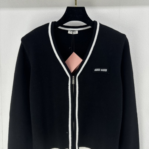 Replica MIU MIU Sweater Long Sleeved For Women #1251711 $88.00 USD for Wholesale