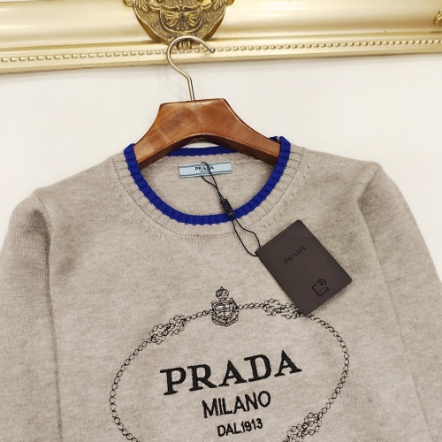 Replica Prada Sweater Long Sleeved For Women #1251723 $64.00 USD for Wholesale