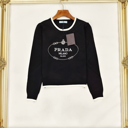 Prada Sweater Long Sleeved For Women #1251724 $64.00 USD, Wholesale Replica Prada Sweater