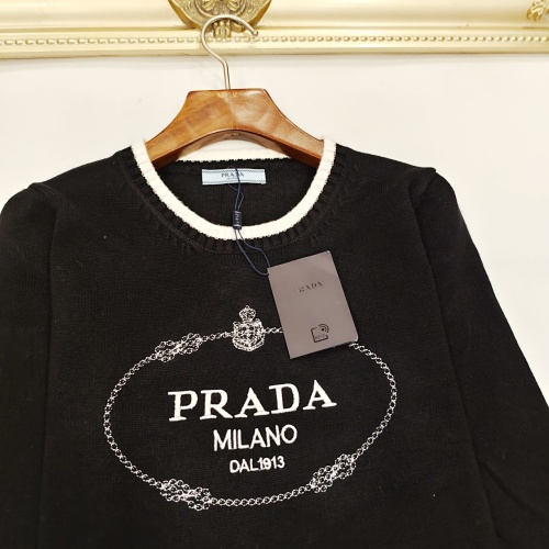 Replica Prada Sweater Long Sleeved For Women #1251724 $64.00 USD for Wholesale