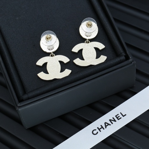 Replica Chanel Earrings For Women #1251730 $32.00 USD for Wholesale