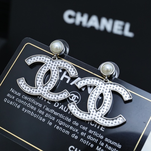 Replica Chanel Earrings For Women #1251731 $32.00 USD for Wholesale