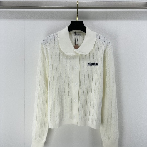 MIU MIU Sweater Long Sleeved For Women #1251732 $96.00 USD, Wholesale Replica MIU MIU Sweater