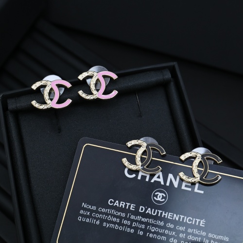 Replica Chanel Earrings For Women #1251744 $25.00 USD for Wholesale