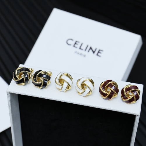 Replica Celine Earrings For Women #1251747 $29.00 USD for Wholesale