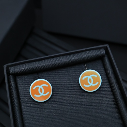 Chanel Earrings For Women #1251771 $25.00 USD, Wholesale Replica Chanel Earrings