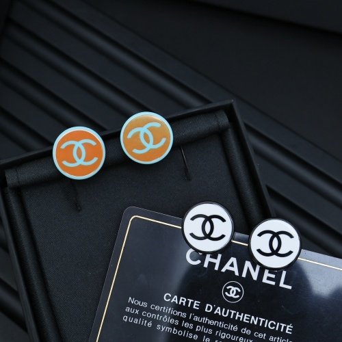 Replica Chanel Earrings For Women #1251771 $25.00 USD for Wholesale