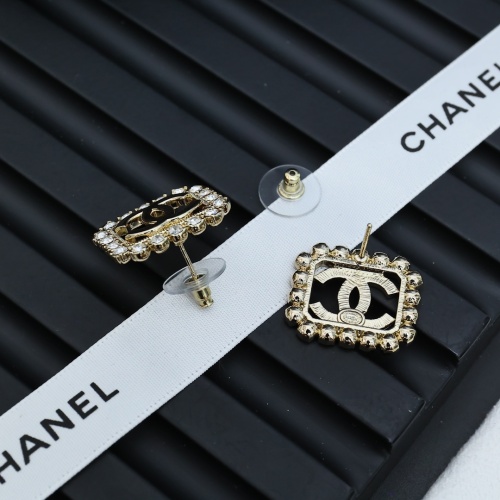 Replica Chanel Earrings For Women #1251773 $27.00 USD for Wholesale