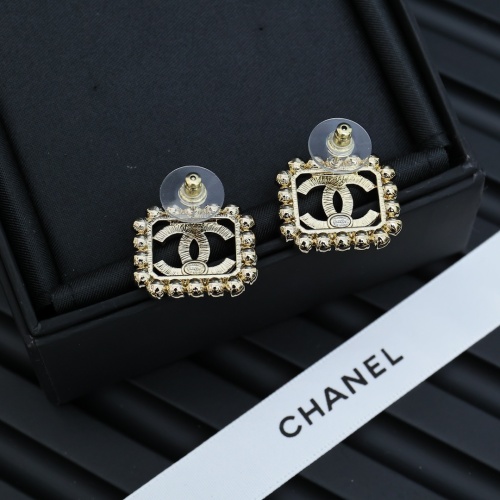 Replica Chanel Earrings For Women #1251773 $27.00 USD for Wholesale