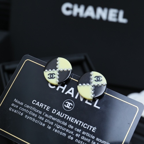 Replica Chanel Earrings For Women #1251774 $27.00 USD for Wholesale