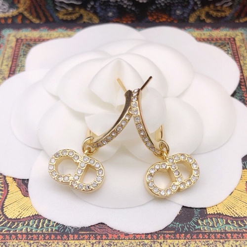 Replica Christian Dior Earrings For Women #1251775 $27.00 USD for Wholesale