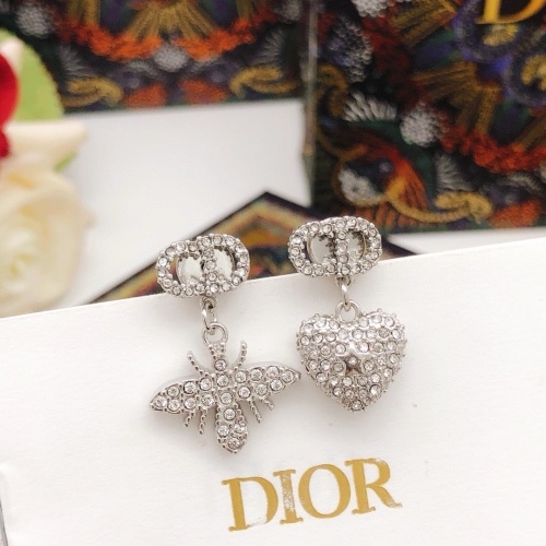 Christian Dior Earrings For Women #1251777 $27.00 USD, Wholesale Replica Christian Dior Earrings