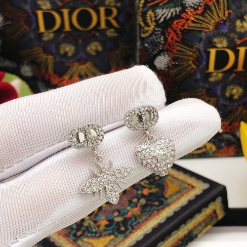 Replica Christian Dior Earrings For Women #1251777 $27.00 USD for Wholesale