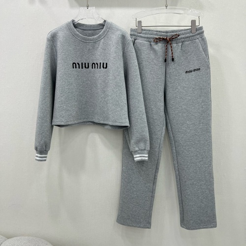 MIU MIU Tracksuits Long Sleeved For Women #1251783 $140.00 USD, Wholesale Replica MIU MIU Tracksuits