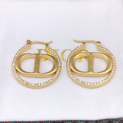 Replica Christian Dior Earrings For Women #1251784 $27.00 USD for Wholesale