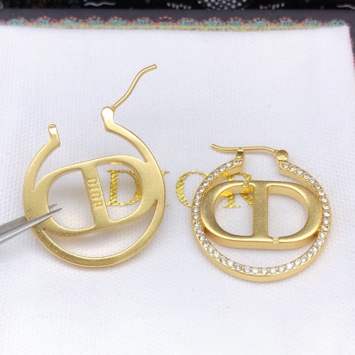 Replica Christian Dior Earrings For Women #1251784 $27.00 USD for Wholesale