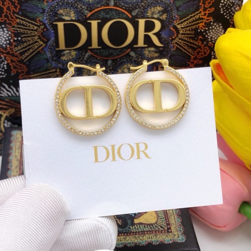 Replica Christian Dior Earrings For Women #1251784 $27.00 USD for Wholesale