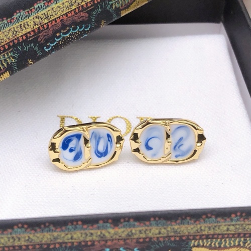 Replica Christian Dior Earrings For Women #1251789 $27.00 USD for Wholesale