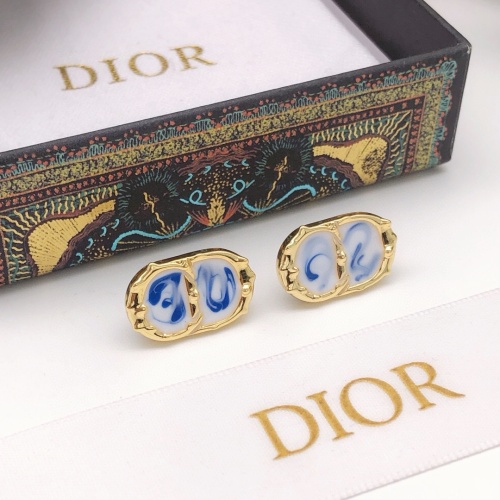 Replica Christian Dior Earrings For Women #1251789 $27.00 USD for Wholesale