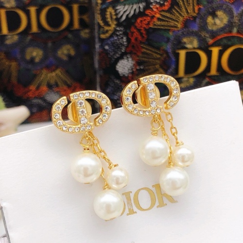 Christian Dior Earrings For Women #1251794 $27.00 USD, Wholesale Replica Christian Dior Earrings