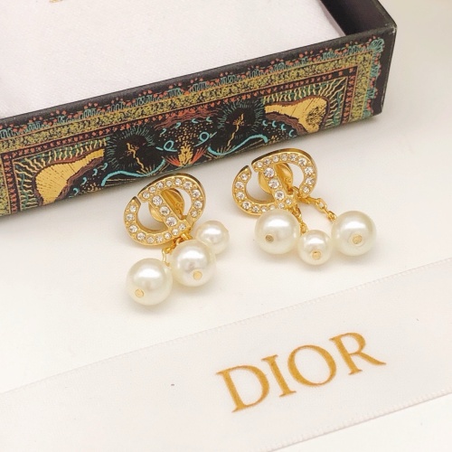 Replica Christian Dior Earrings For Women #1251794 $27.00 USD for Wholesale