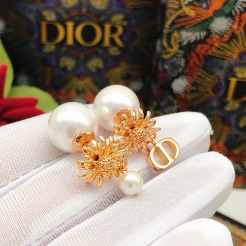 Replica Christian Dior Earrings For Women #1251795 $27.00 USD for Wholesale