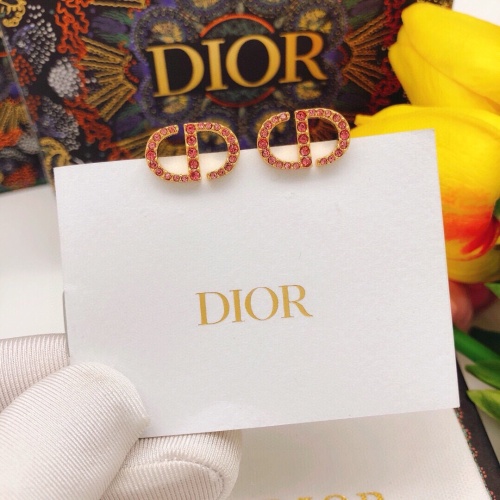 Replica Christian Dior Earrings For Women #1251804 $27.00 USD for Wholesale