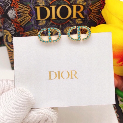 Replica Christian Dior Earrings For Women #1251808 $27.00 USD for Wholesale