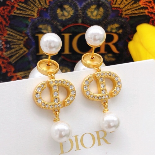 Christian Dior Earrings For Women #1251809 $27.00 USD, Wholesale Replica Christian Dior Earrings