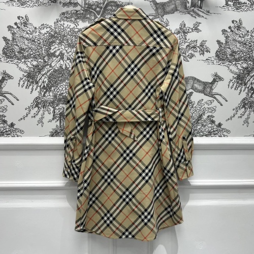 Replica Burberry Dresses Long Sleeved For Women #1251817 $96.00 USD for Wholesale