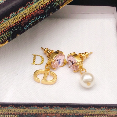 Replica Christian Dior Earrings For Women #1251823 $27.00 USD for Wholesale