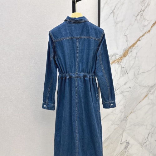 Replica MIU MIU Dresses Long Sleeved For Women #1251824 $100.00 USD for Wholesale