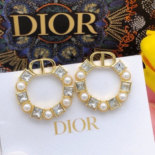 Christian Dior Earrings For Women #1251825 $29.00 USD, Wholesale Replica Christian Dior Earrings