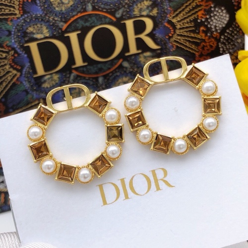 Christian Dior Earrings For Women #1251827 $29.00 USD, Wholesale Replica Christian Dior Earrings