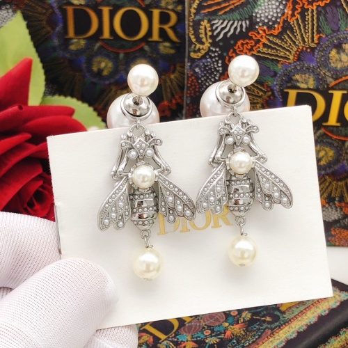 Replica Christian Dior Earrings For Women #1251831 $29.00 USD for Wholesale