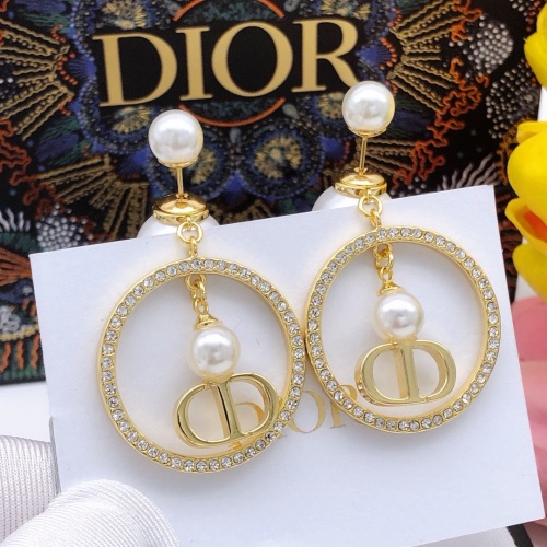 Christian Dior Earrings For Women #1251832 $29.00 USD, Wholesale Replica Christian Dior Earrings