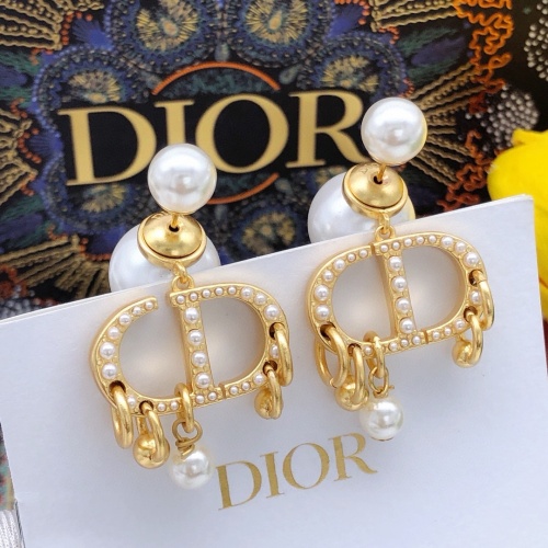 Christian Dior Earrings For Women #1251837 $29.00 USD, Wholesale Replica Christian Dior Earrings