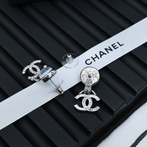 Replica Chanel Earrings For Women #1251841 $29.00 USD for Wholesale