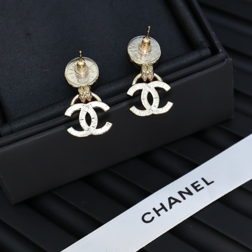 Replica Chanel Earrings For Women #1251842 $29.00 USD for Wholesale