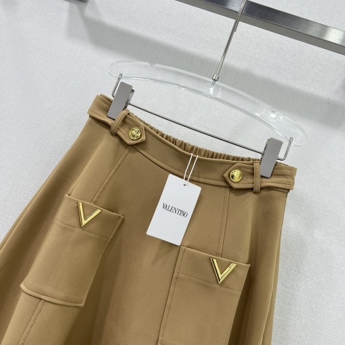 Replica Valentino Midi Skirt For Women #1251843 $80.00 USD for Wholesale