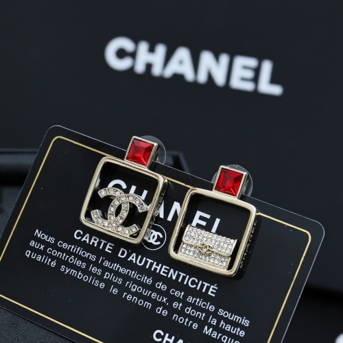 Replica Chanel Earrings For Women #1251844 $29.00 USD for Wholesale